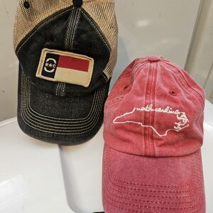 North Carolina Baseball Caps Set